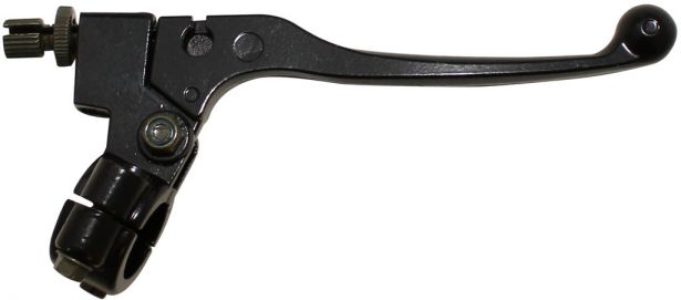 Clutch Lever - Aluminum, Black