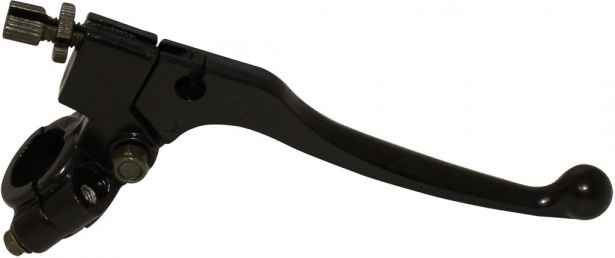 Clutch Lever - Aluminum, Black