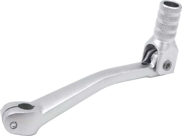 Gear Shift Lever - CNC, Aluminum, Performance, Collapsible, Chrome