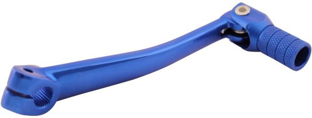 Gear Shift Lever - CNC, Aluminum, Performance, Collapsible, Blue