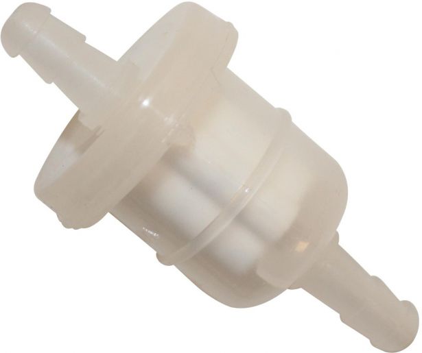 Fuel Filter - Plastic, 49cc to 250cc