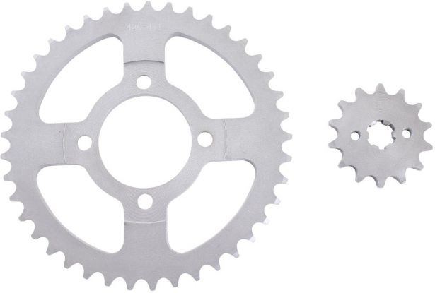 Sprocket Set - Rear 420-41T, Front 420-14T (2 pc set)