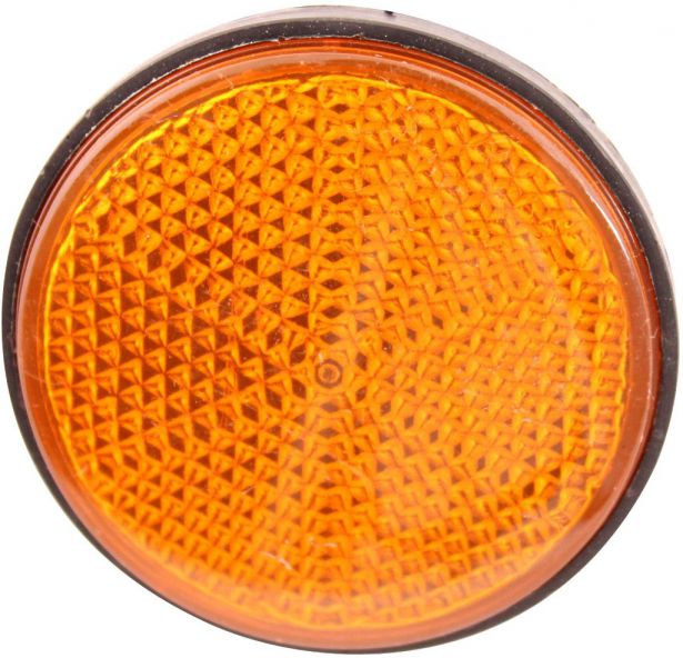 Reflector - Orange with Black Base (2pcs)