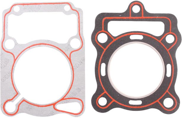 Gasket Set - Head & Base Gasket Set, 2pc, 200cc, Liquid Cooled