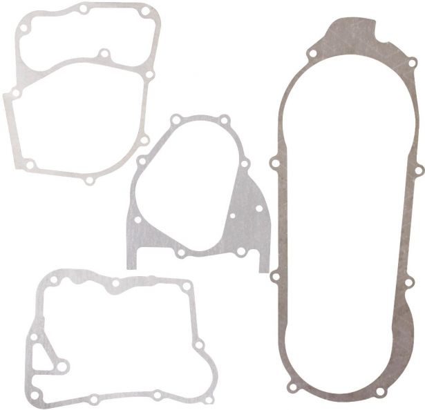 Gasket Set - 4pcs, 125cc, 150cc, GY6, Bottom End