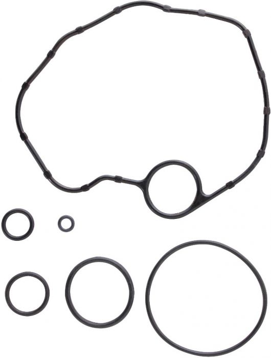 Gasket Set - 125cc, CG125, 6pcs, Rubber 