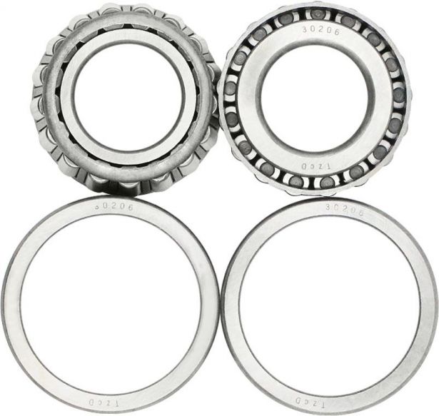 Bearing - Tapered Roller Bearing, 30206 (2 bearing set) 62x30x18