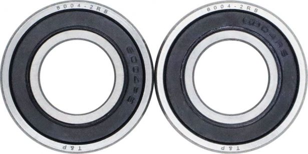 Bearing - 6004-2RS / 6104-2RS (2 pc set) 42x20x12