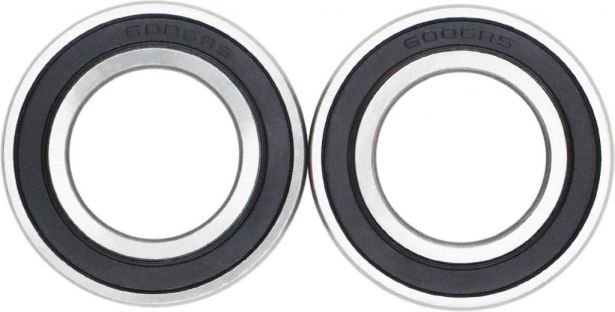 Bearing - 6006-2RS / 6106-2RS (2 pc set), Hisun, 55x30x13