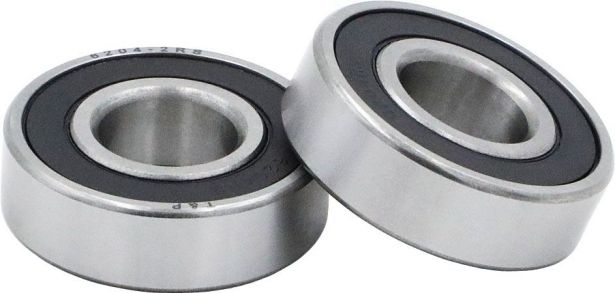 Bearing - 6204-2RS (2 pc set) 47x20x14