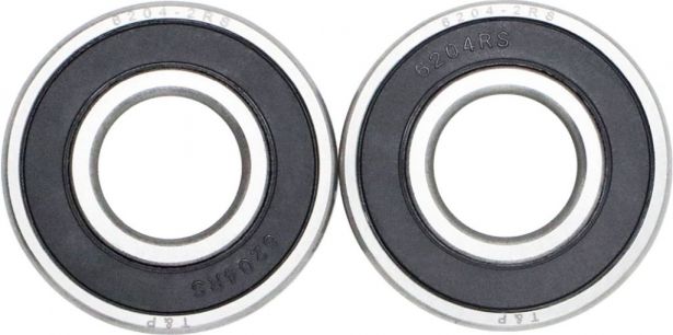 Bearing - 6204-2RS (2 pc set) 47x20x14