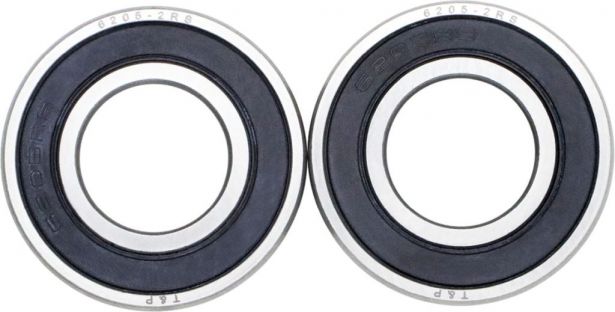 Bearing - 6205-2RS (2 pc set) 52x25x15