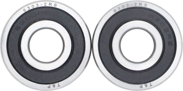 Bearing - 6303-2RS (2 pc set) 47x17x14