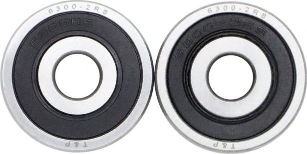 Bearing - 6300-2RS (2 pc set) 35x10x11