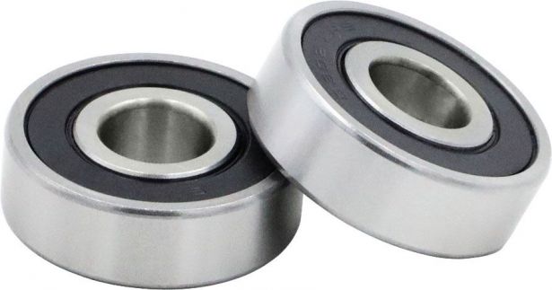 Bearing - 6302-2RS (2 pc set) 42x15x13