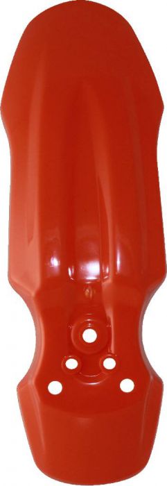 Plastic Fender - Honda CRF50 / XR50 / TaoTao DB10, Front, 50cc to 150cc, Dirt Bike, Orange (1 pc)