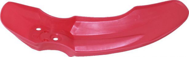 Plastic Fender - Honda CRF50 / XR50 / TaoTao DB10, Front, 50cc to 150cc, Dirt Bike, Pink (1 pc)