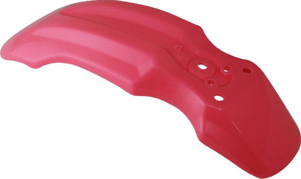 Plastic Fender - Honda CRF50 / XR50 / TaoTao DB10, Front, 50cc to 150cc, Dirt Bike, Pink (1 pc)