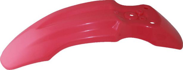 Plastic Fender - Honda CRF50 / XR50 / TaoTao DB10, Front, 50cc to 150cc, Dirt Bike, Pink (1 pc)