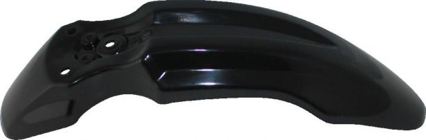 Plastic Fender - Front, 50cc to 150cc, Dirt Bike, Black (1 pc)