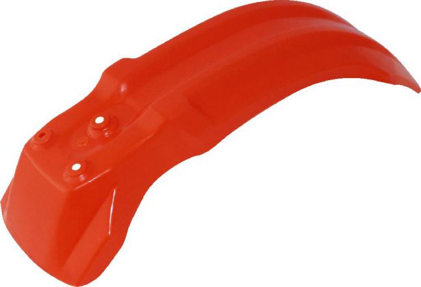 Plastic Fender - Front, 50cc to 150cc, Dirt Bike, Orange (1 pc)