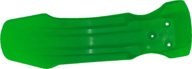 Plastic Fender - Front, 50cc to 150cc, Dirt Bike, Green (1 pc)