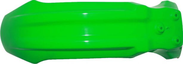 Plastic Fender - Front, 50cc to 150cc, Dirt Bike, Green (1 pc)