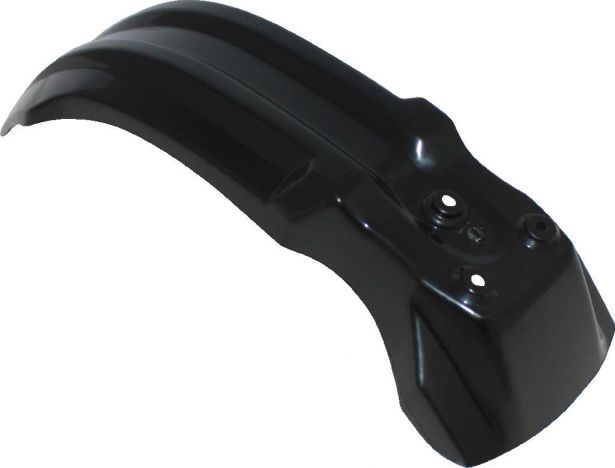 Plastic Fender - Front, 50cc to 150cc, Dirt Bike, Black (1 pc)