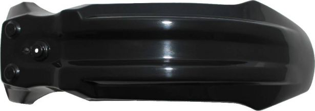 Plastic Fender - Front, 50cc to 150cc, Dirt Bike, Black (1 pc)