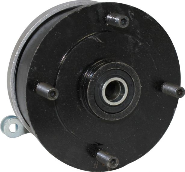 Drum Brake Assembly - 4 Bolt, M10, Left Side