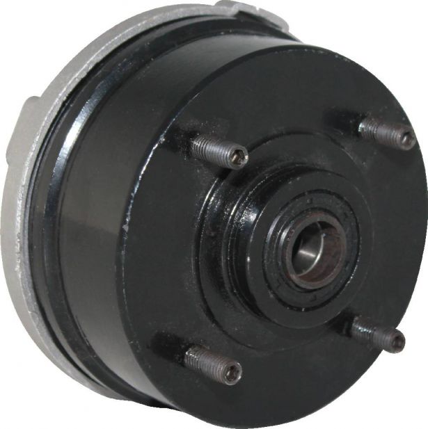 Drum Brake Assembly -  4 Bolt, M8, Right Side