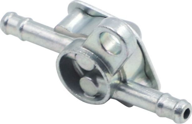 Petcock - Fuel Valve, Gas Valve, In-line with Attachment Hook