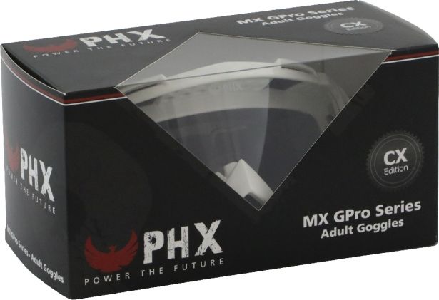 PHX GPro Adult Goggles - Gloss White