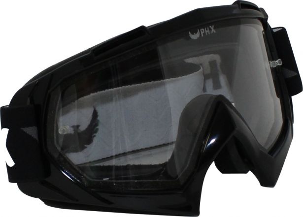 PHX GPro Series Adult Goggles - CX Race Edition - Gloss Black