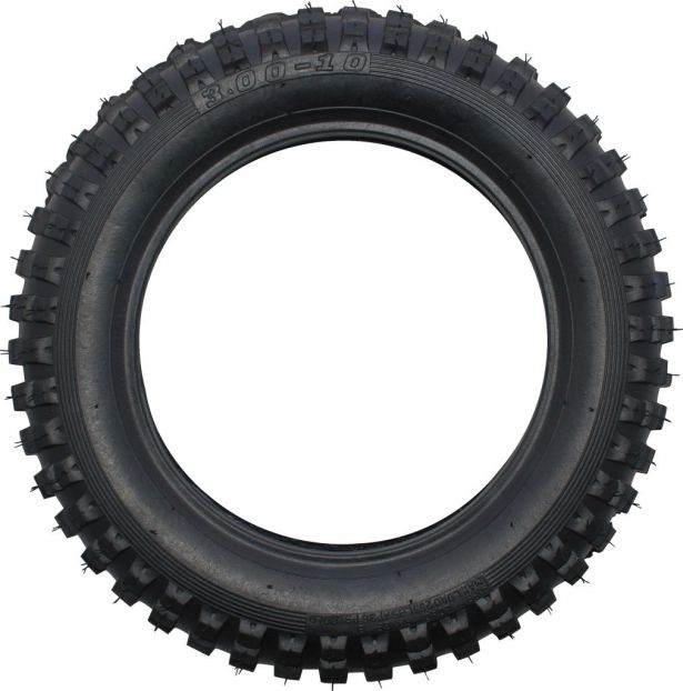 Tire - 3.00-10, 10 Inch, Dirt Bike