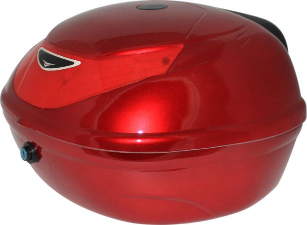 Tail Storage Box - 26L Scooter Trunk, PHX Scooter Standard, Gloss Red