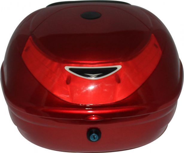 Tail Storage Box - 26L Scooter Trunk, PHX Scooter Standard, Gloss Red