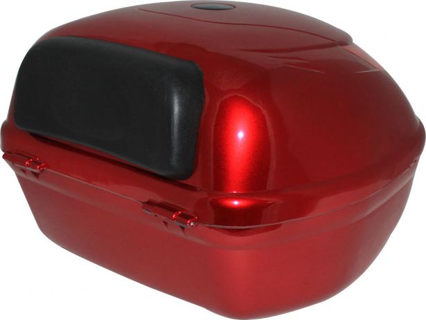 Tail Storage Box - Scooter Trunk, PHX Scooter Standard, Gloss Red