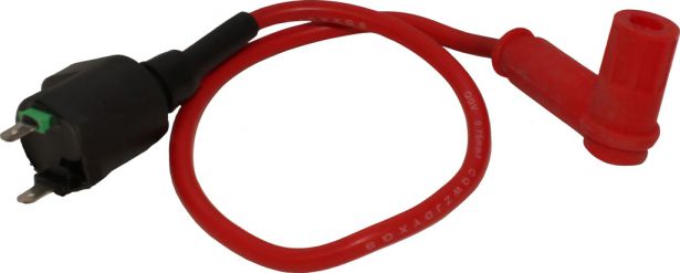 Ignition Coil - 2 Prong, Performance, Red