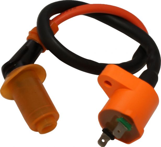 Ignition Coil - 2 Prong, Performance Pro, Orange