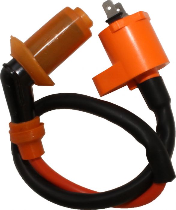 Ignition Coil - 2 Prong, Performance Pro, Orange