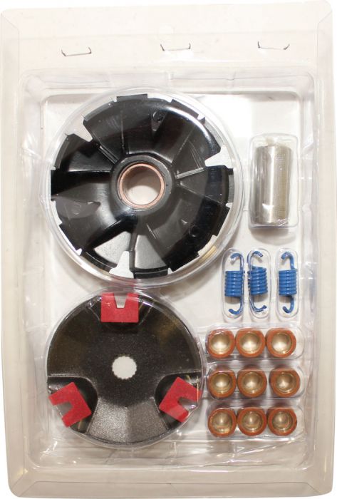 Drive Plate Assembly - DLH Edition, Sliding Sheave, Variator, JOG50 (15pc set)