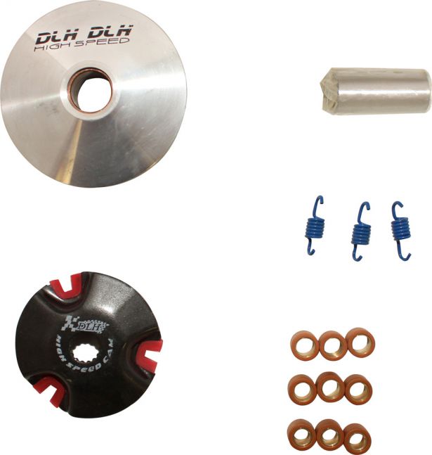 Drive Plate Assembly - DLH Edition,  Flywheel, GY6 50 (15pc set)