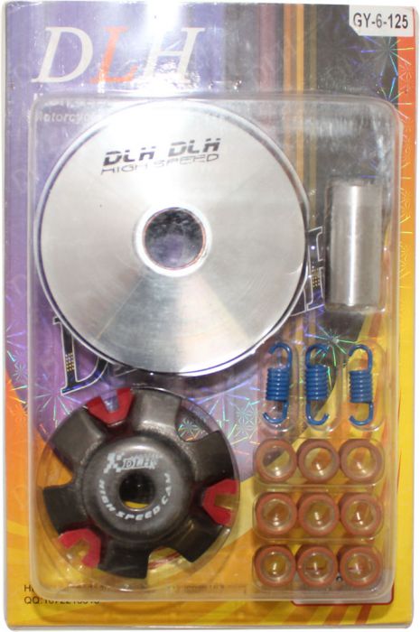 Drive Plate Assembly - DLH Edition, Flywheel, GY6 125 (15pc set)