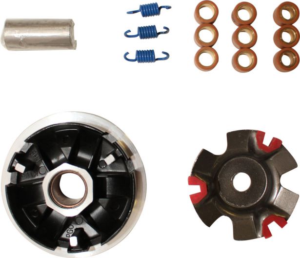 Drive Plate Assembly - DLH Edition, Flywheel, GY6 150 (15pc set)