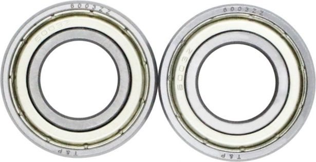 Bearing - 6003ZZ / 6103ZZ (2 pc set) 35x17x10