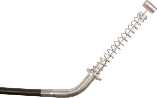 Brake Cable - Drum Brake, Bent Connector, 117.5cm Total Length