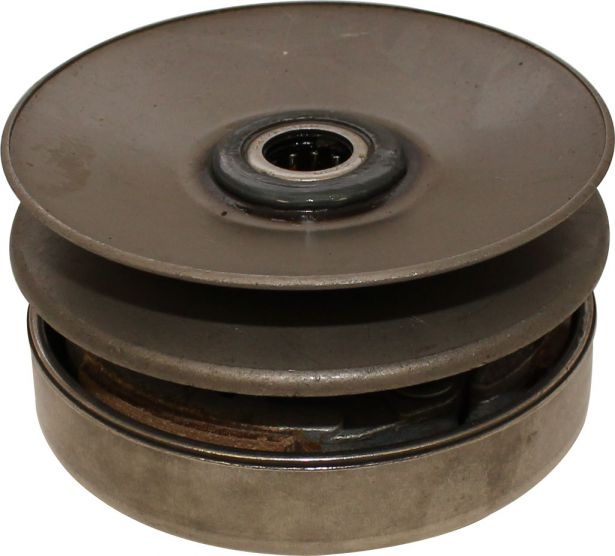 Clutch - Drive Pulley with Clutch Bell, GY6, 50cc, 22 Spline