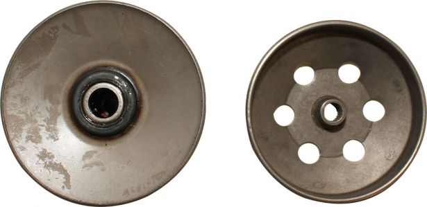 Clutch - Drive Pulley with Clutch Bell, GY6, 50cc, 22 Spline