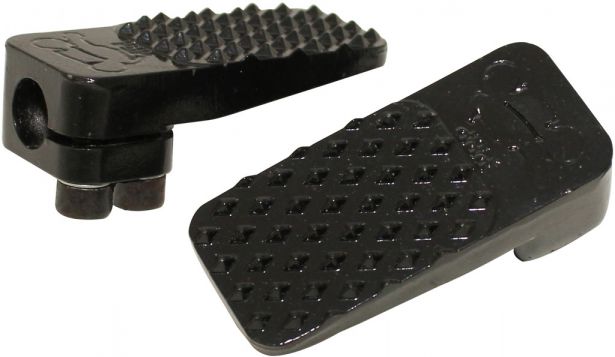 Foot Pegs - Dirt Bike, Metal